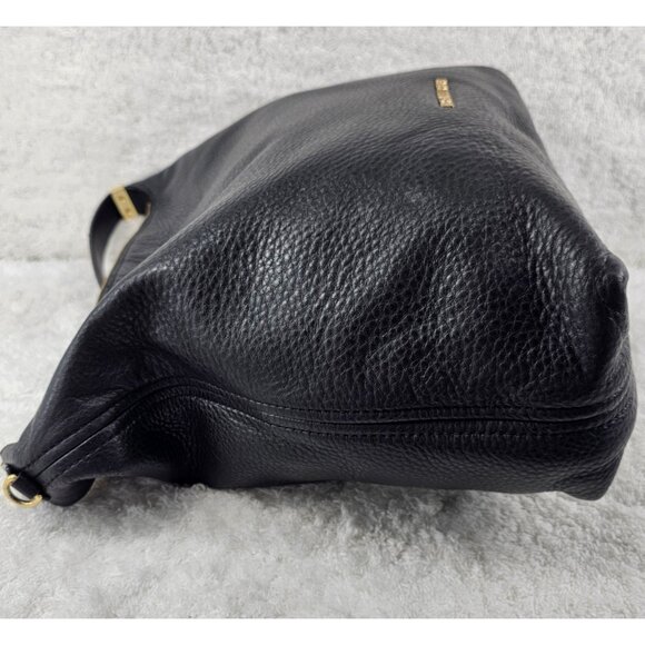 MICHAEL KORS Leather Hobo Shoulder Bag Tassel Chain Accent Crossbody Strap - Picture 7 of 13